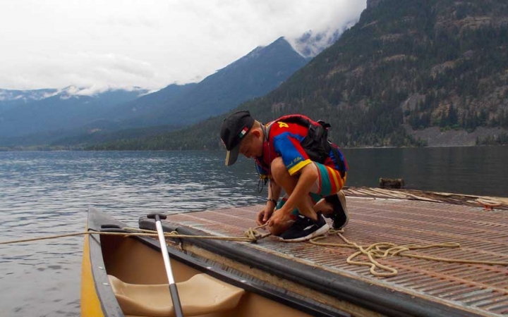 canoeing adventure for teens